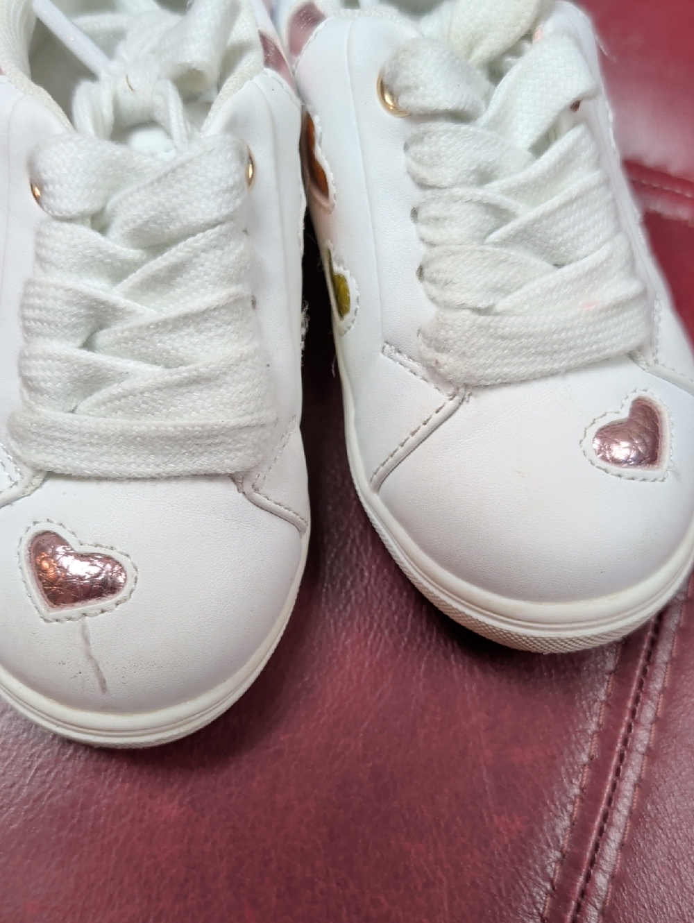 Kurt Geiger Mini Lane Love Sneaker Girl's Toddler Shoes 5 - Picture 3 of 6